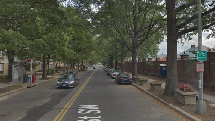 DDOT Proposed Cycle Track – P St. SW